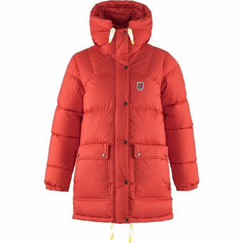 Fjallraven Expedition Down Jacket Red Singapore For Women (SG-561736)